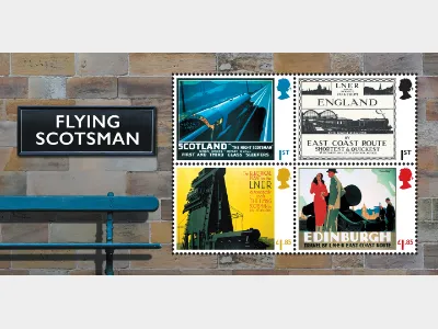 Flying Scotsman: Miniature Sheet
