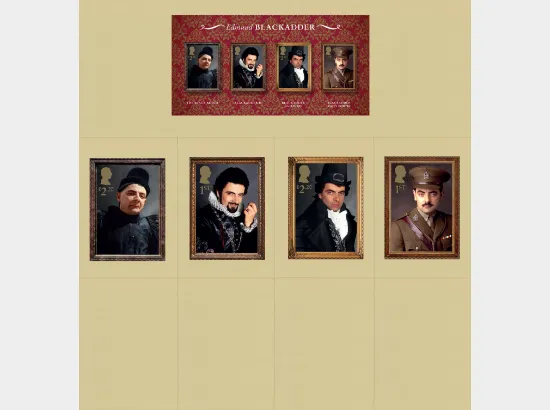 Black Adder: Miniature Sheet