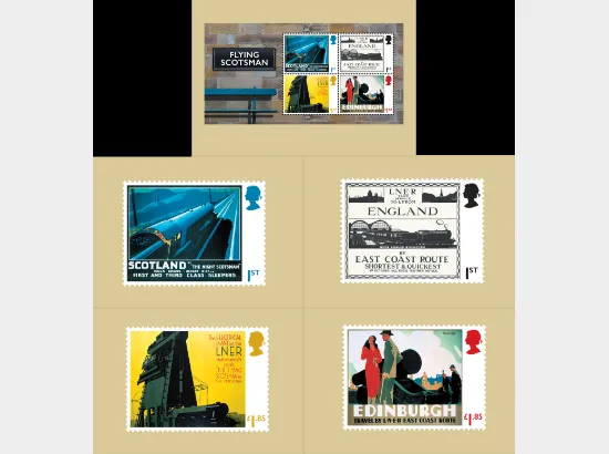 Flying Scotsman: Miniature Sheet