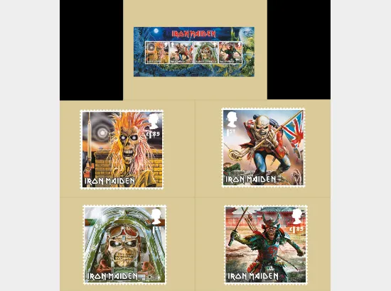 Iron Maiden: Miniature Sheet