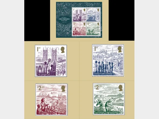Charles III New Reign: Miniature Sheet
