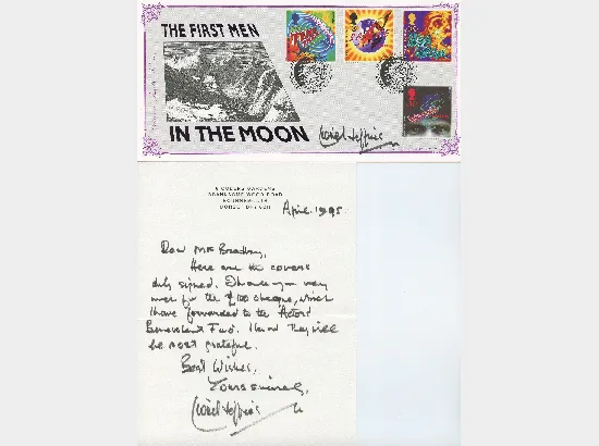 Lionel Jeffries - Actor - Signed Cover & Letter