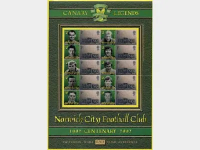 Norwich City Centenary [Customised Sheet]