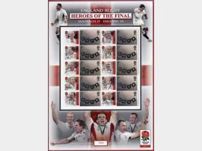 Rugby Heroes of the Final (2) [Customised Sheet]