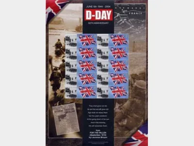 D-Day 60th Anniversary [Customised Sheet]