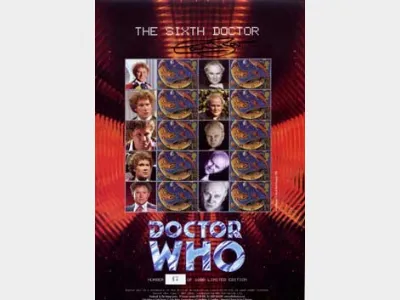 Dr Who - The 6th Doctor [Customised Sheet]