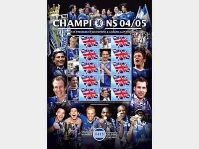 Chelsea Champions 2004/05 [Customised Sheet]