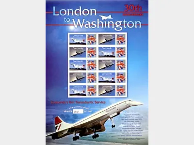 Concorde - 30th Anniv (2) [Customised Sheet]