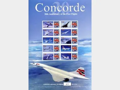 Concorde - 30th Anniv (3) [Customised Sheet]