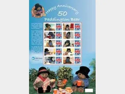 Paddington Bear 50 [Customised Sheet]