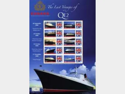Last Voyages of QE2 [Customised Sheet]
