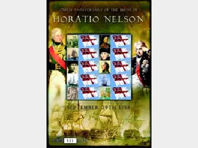Nelson 250th Anniversary [Customised Sheet]