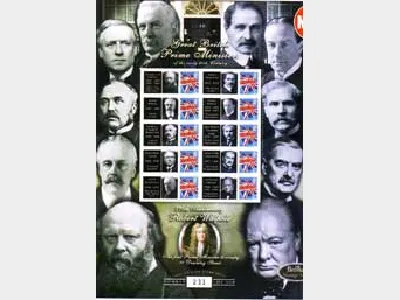 British Prime Ministers [Customised Sheet]