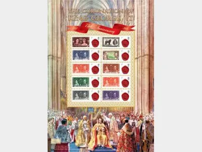 King George VI Coronation [Customised Sheet]