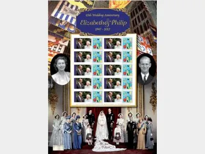 Royal Wedding 65th Anniversary [Customised Sheet]