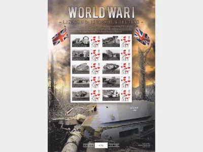 World War I The Tank [Customised Sheet]