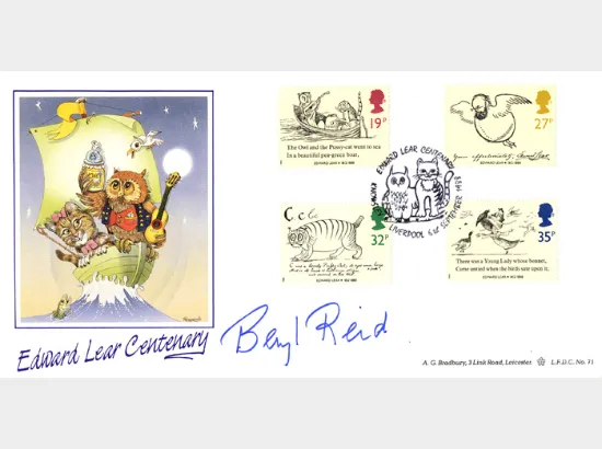 Edward Lear: Stamps