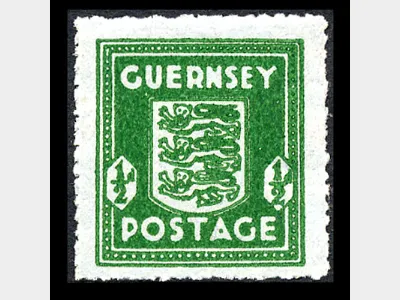 Guernsey 1/2d Banknote paper (Arms)