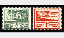 Jersey 1/2d & 1d (Views)