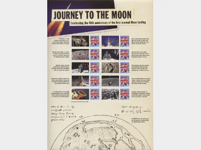 Moon Landing [Commemorative Sheet]