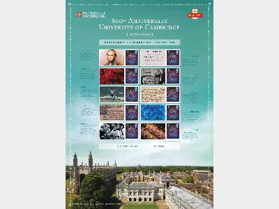 Cambridge University [Commemorative Sheet]