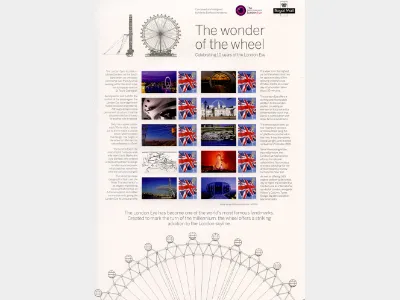 London Eye [Commemorative Sheet]