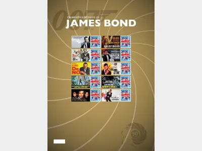 James Bond [Commemorative Sheet]