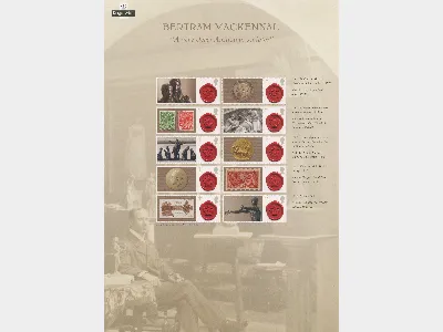 Bertram Mackennal Seahorses [Commemorative Sheet]