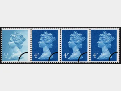 Machins: 12 1/2p Readers' Digest Stamp Coil