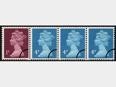 Machins: 13p Readers' Digest Stamp Coil