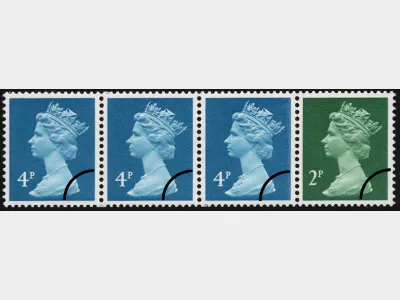 Machins: 14p Readers' Digest Stamp Coil