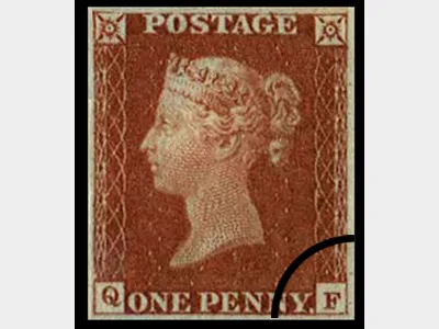 QV: 1d Red (imperf.)