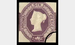 QV: 6d Lilac Embossed