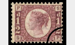 QV: 1/2d Rose Red - Small Format