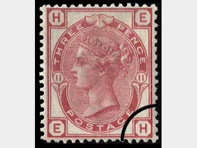 QV: 3d Red Large (Large coloured letters)