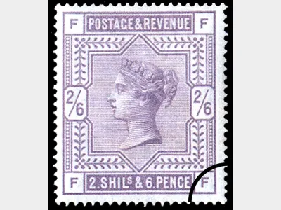 QV: 2s 6d Dark Lilac