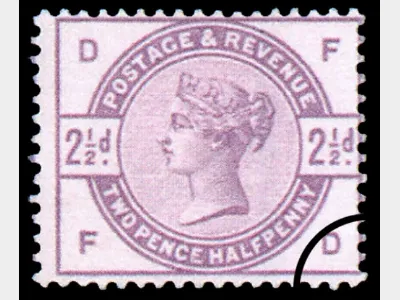 QV: 2 1/2d Lilac