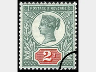 QV: 2d Green & Red (Jubilee)