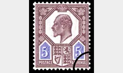 KEVII: 5d Purple & Blue