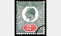 KEVII: 2d Green & Red