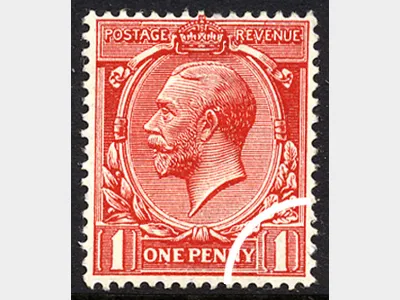 KGV: Profile Head: 1d Red