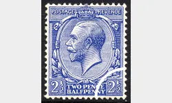 KGV: Profile Head: 2 1/2d Blue