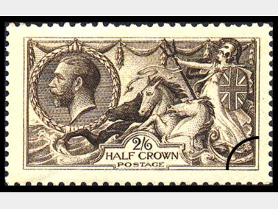 KGV: Seahorses: 2s 6d Brown