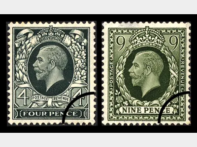 KGV: Photogravure: 4d & 9d