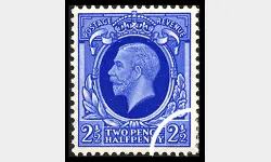 KGV: Photogravure: 2 1/2d Blue