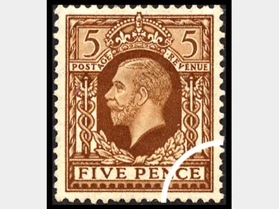 KGV: Photogravure: 5d Yellow-brown