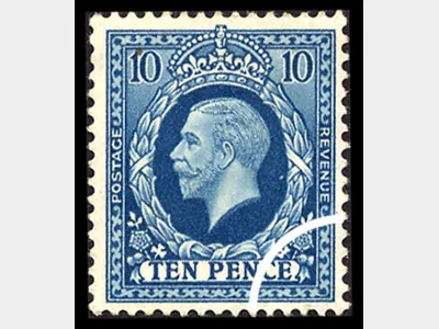 KGV: Photogravure: 10d Turquoise-blue