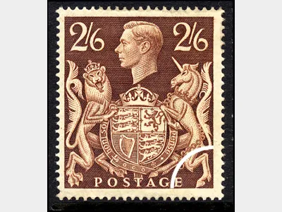 KGVI: 2s 6d Brown
