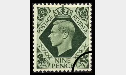 KGVI: 9d Olive-green