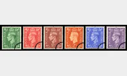 KGVI: Definitives Pale Colours